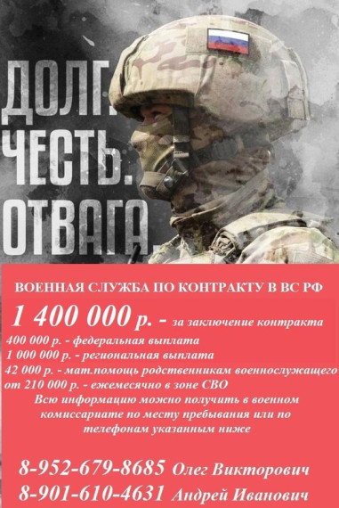 Военная служба по контракту. Военная служба по контракту.